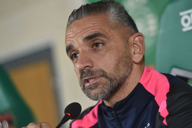 Rui Borges confiante numa boa resposta do Sporting, agora diante do Famalicão - Foto: MIGUEL NUNES