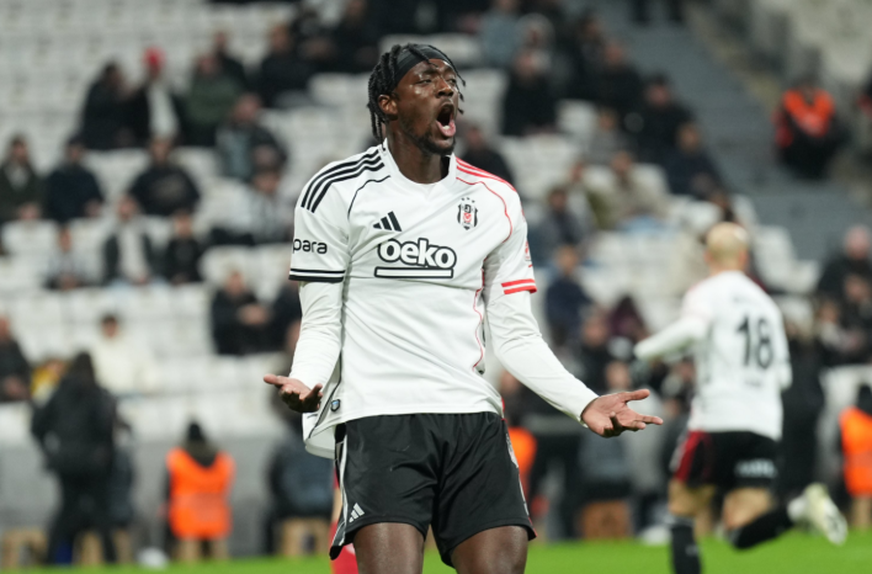 Tammy Abraham fez o primeiro golo do Besiktas em 2026 - Foto: Besiktas