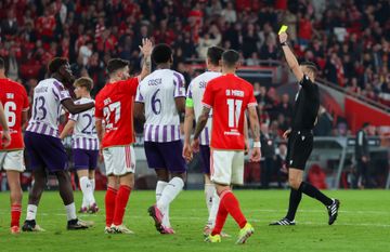 A análise de Duarte Gomes à arbitragem do Benfica-Toulouse