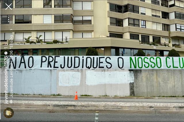 Video da tarja Juve Leo