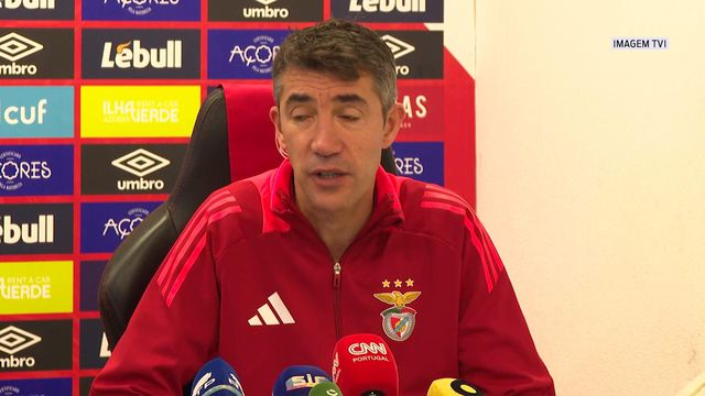 Bruno Lage analisa estreias e vitória do Benfica nos Açores