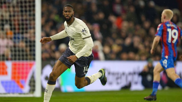 Beto marcou no Crystal Palace-Everton (foto: IMAGO)