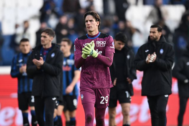 Carnesecchi a aplaudir o apoio dos adeptos italianos