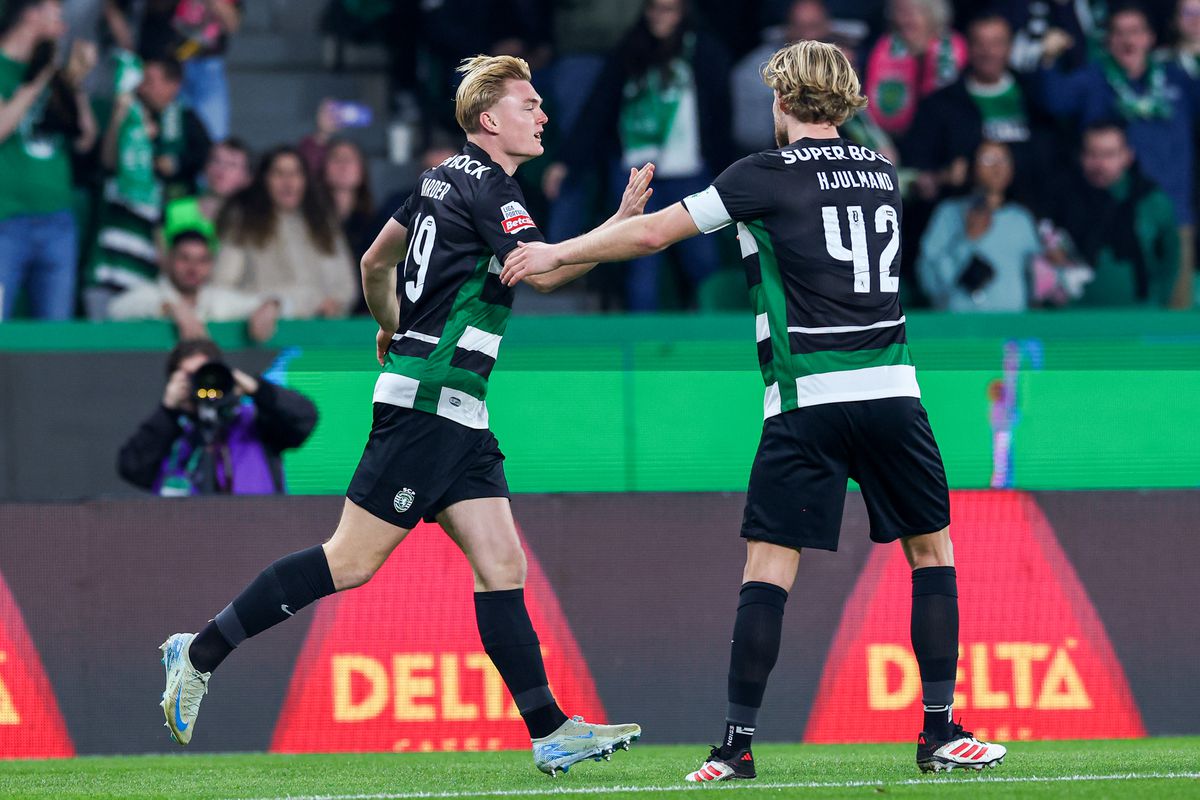 Sporting: federação dinamarquesa deixa mensagem a Hjulmand e Harder