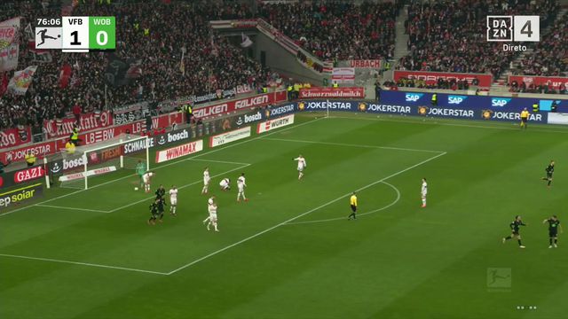 Vídeo: Tiago Tomás empata frente ao Estugarda