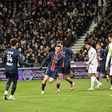 Fabián Ruiz a celebrar o único golo do Toulouse-PSG