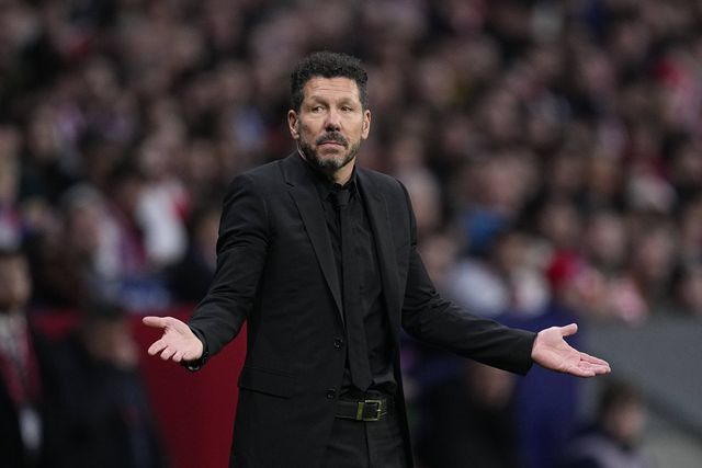 Diego Simeone, treinador do Atlético Madrid