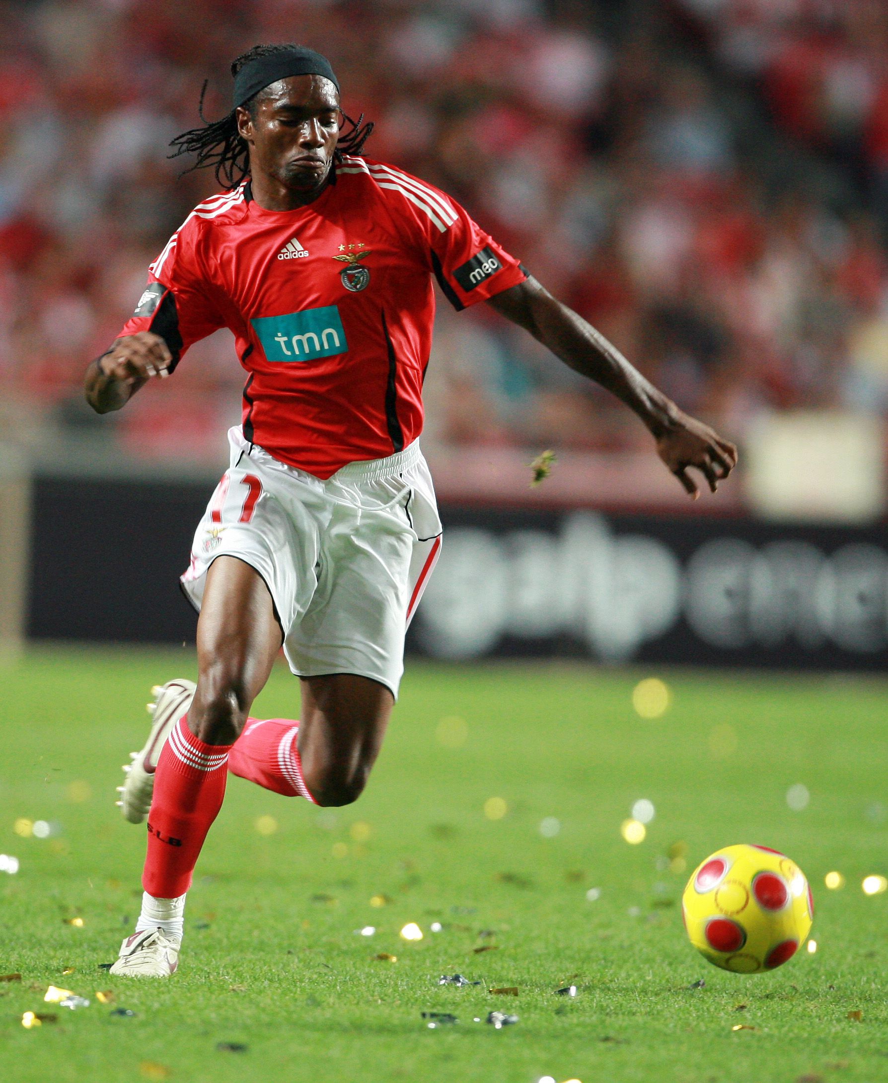 Balboa fez 17 jogos e duas assistências pelo Benfica em 2008/2009 - Foto: A BOLA