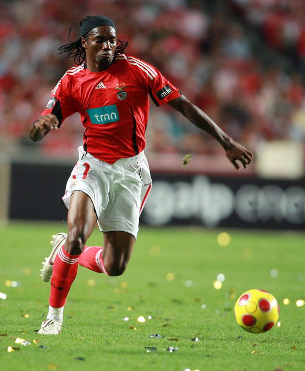 Balboa fez 17 jogos e duas assistências pelo Benfica em 2008/2009 - Foto: A BOLA
