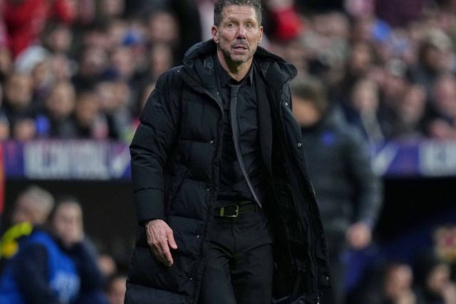 Diego Simeone, treinador do Atlético Madrid