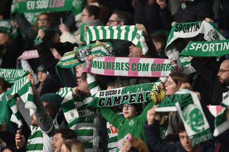 Sporting terá muito apoio em Braga, partida marcada para o próximo sábado - Foto: MIGUEL NUNES