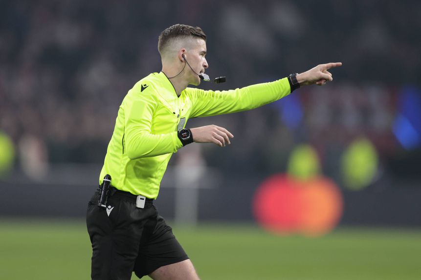 François Letexier apita Benfica-Real Madrid