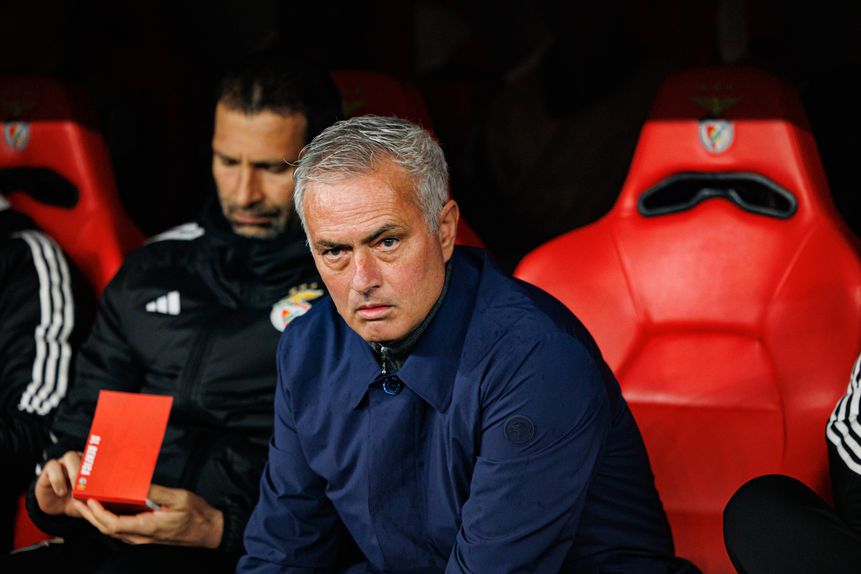 José Mourinho, treinador do Benfica (foto: Imago)