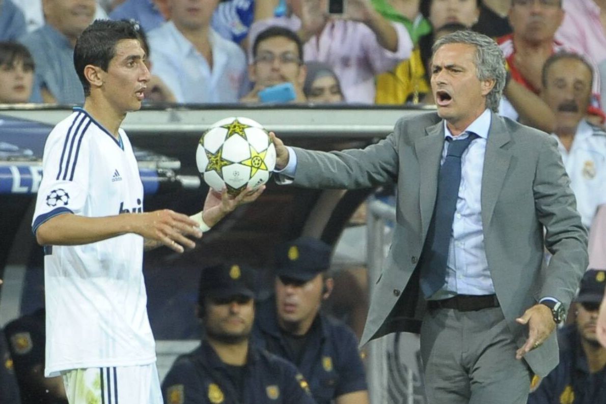 Di María foi treinado por Mourinho no Real Madrid