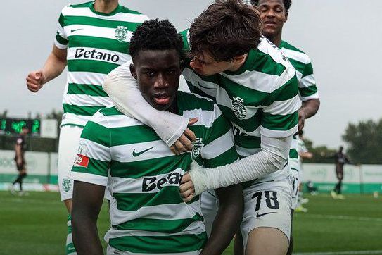 Salvador Blopa entrou ao intervalo e marcou um grande golo diante do Portimonense. Foto: SPORTING CP