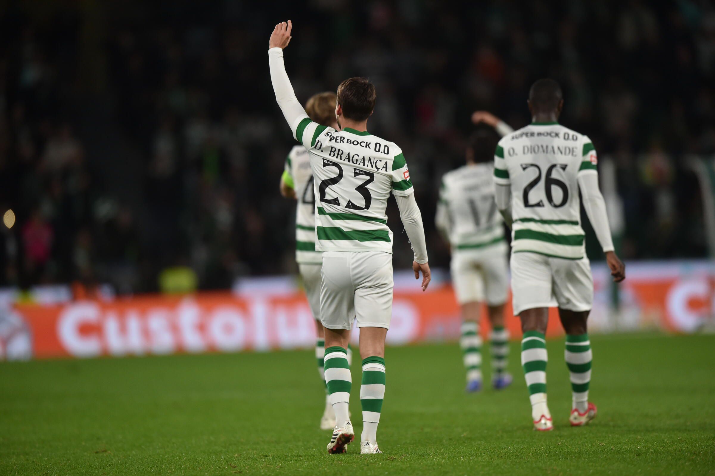 Daniel Bragança marcou aos 83' o golo decisivo (Foto: Miguel Nunes)