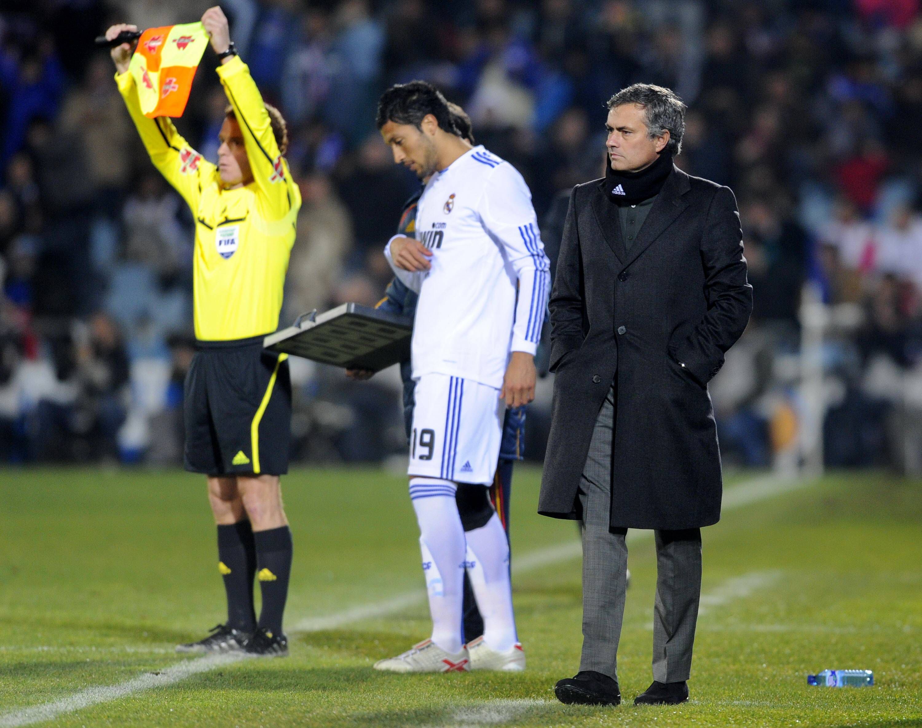 Garay esteve duas épocas no Real Madrid e foi treinado por José Mourinho