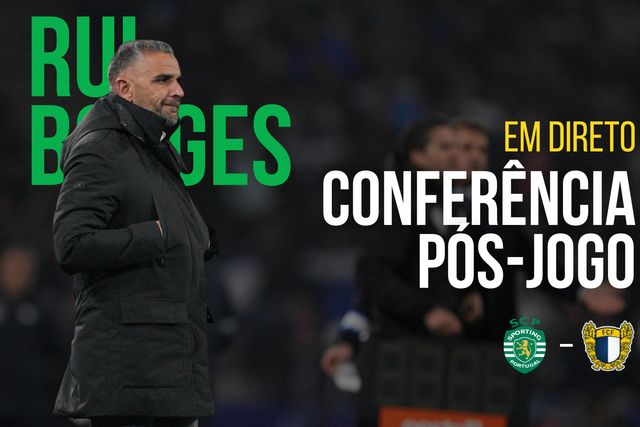 Acompanhe a conferência de Imprensa de Rui Borges