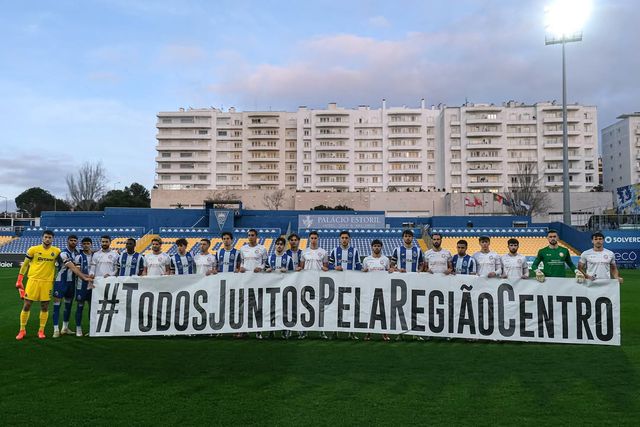 Imagem antes do início do jogo União de Leiria-FC Porto (foto: UD Leiria)