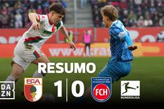 Rodrigo Ribeiro no regresso às vitórias do Augsburgo (resumo)