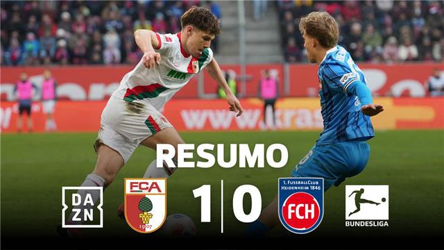 Rodrigo Ribeiro no regresso às vitórias do Augsburgo (resumo)