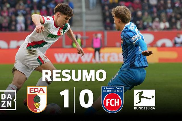 Rodrigo Ribeiro no regresso às vitórias do Augsburgo (resumo)