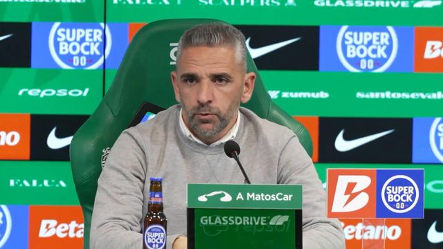 Rui Borges explica utilização de Mangas e Maxi Araújo em simultâneo