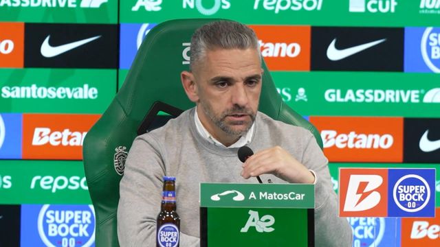 Rui Borges: «13 vitórias seguidas em casa? Não sou ligado a isso»