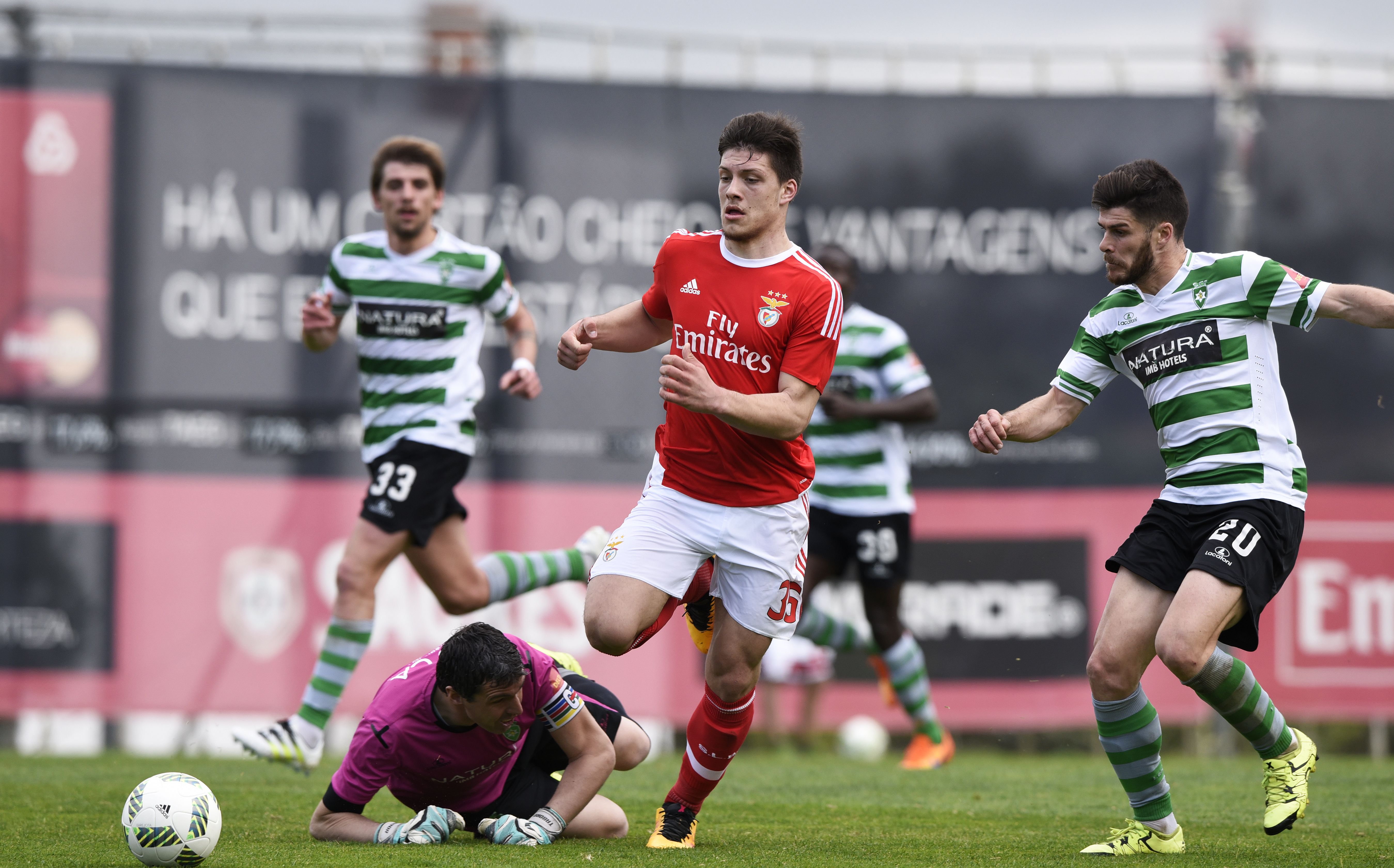 Luka Jovic teve passagem discreta pelo Benfica, com apenas quatro jogos na equipa principal - Foto: A BOLA