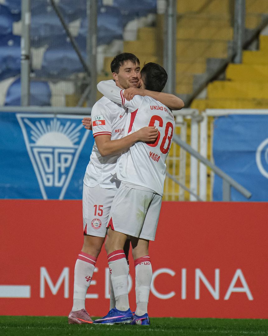 Golaço de João Silva - Foto: UD Leiria