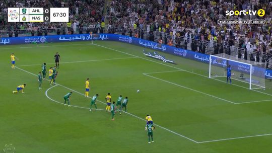 VÍDEO: Foi assim o 50.º golo de Ronaldo pelo Al Nassr