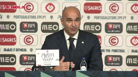 O que Roberto Martínez espera dos jogadores neste estágio