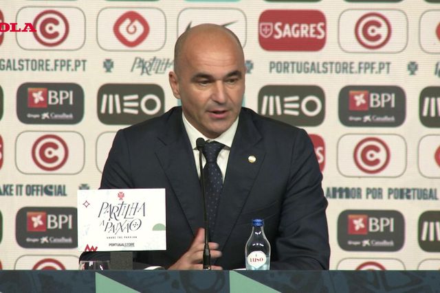 Martínez fala dos lesionados Jota, Horta e Pedro Neto