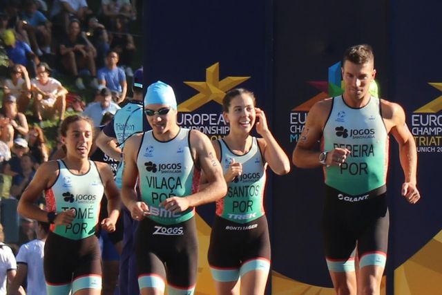 Triatlo: Estafeta mista qualificada para Paris 2024