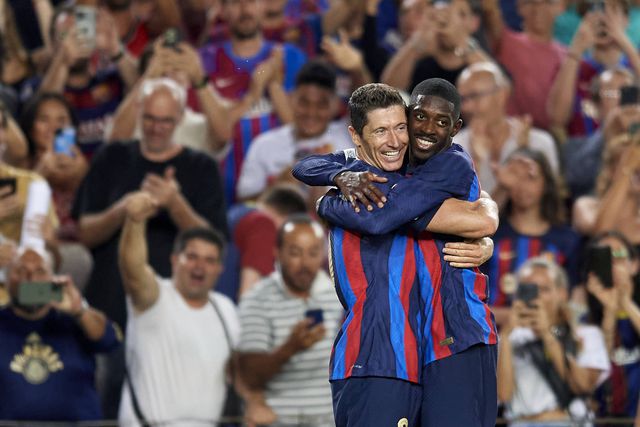 Liga dos Campeões: Lewandowski antecipa reencontro com Dembélé