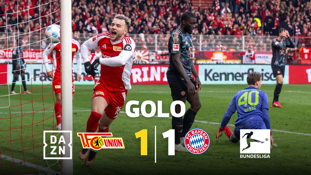 'Miúdo' facilitou e Union Berlim complicou a vida ao Bayern