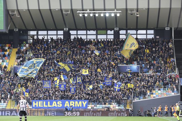 Hellas Verona jogou em casa em Udine (imago)