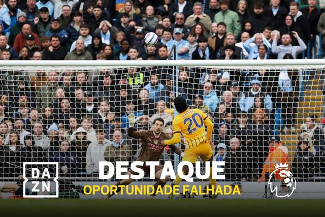 Que desperdício: Man. City mete água, mas Baleba não aproveita (vídeo)