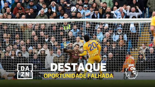 Que desperdício: Man. City mete água, mas Baleba não aproveita (vídeo)