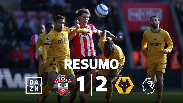 Wolves afunda Southampton e respira melhor (resumo)