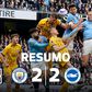 Manchester City empata com o Brighton e vê Nottingham Forest a fugir (resumo)