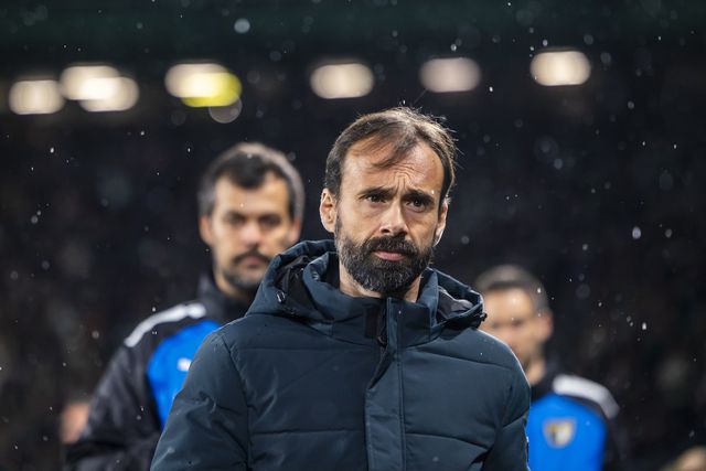 Hugo Oliveira, treinador do Famalicão - Foto: JOSÉ SENA GOULÃO/LUSA