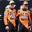 Fórmula 1: 'pole position' e linha da frente para a McLaren