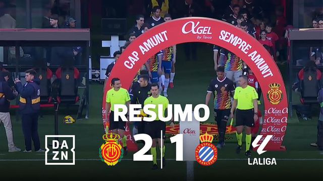 Mallorca de Samu Costa vence Espanhol na tarde caótica de Muriqi