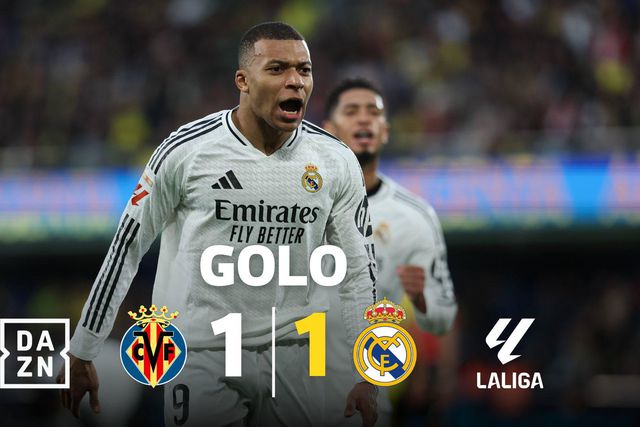 Quem mais podia ser? Mbappé empata para o Real Madrid (vídeo)