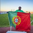 Jéssica Inchude conquistou a medalha de ouro na Taça da Europa de lançamentos no Chipre. Foto FPAtletismo