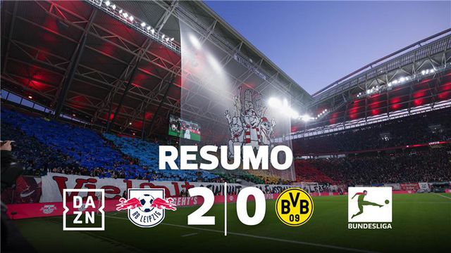 Dortmund teve mais posse de bola, Leipzig teve tudo o resto (resumo)