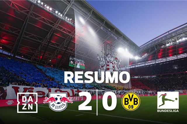Dortmund teve mais posse de bola, Leipzig teve tudo o resto (resumo)