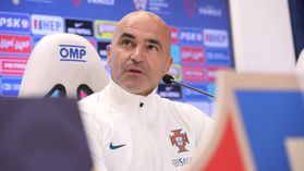 Seleção: uma ausência para Roberto Martínez no treino (vídeo)
