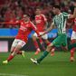 Akturkoglu e Tiknaz no Benfica-Rio Ave da 1.ª volta da Liga, que o Benfica venceu por 5-0